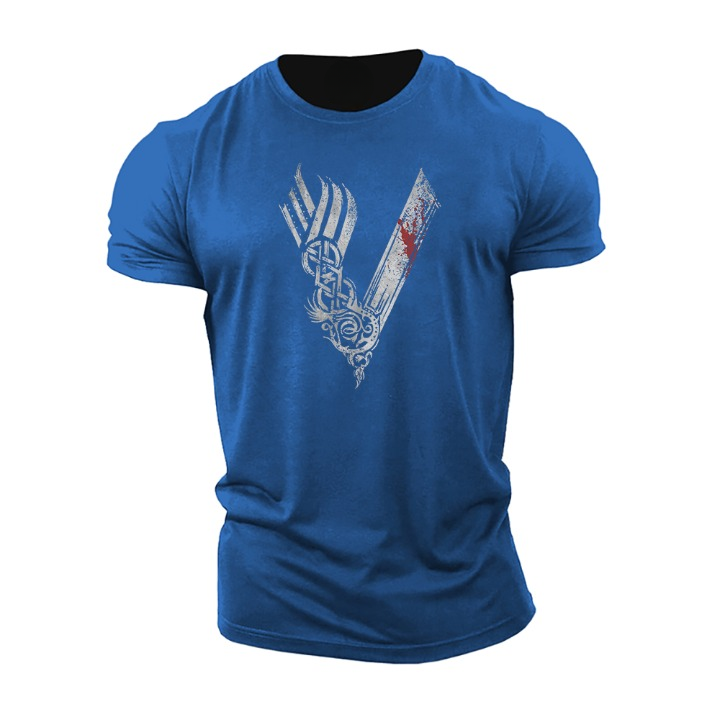 Bequemes Herren-T-Shirt aus Baumwolle im lässigen Stil