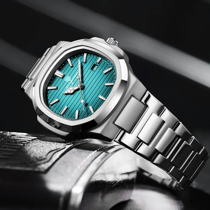 Elegante Herren Edelstahl-Armbanduhr – Perfekt für jeden Anlass