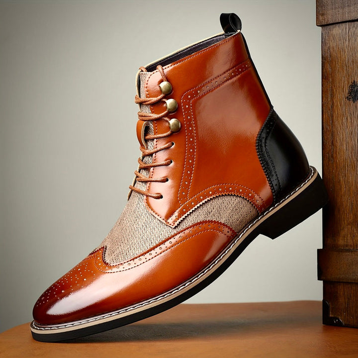 Elegante Leder-Oxford-Schuhe für Herren - stilvolles und klassisches Design