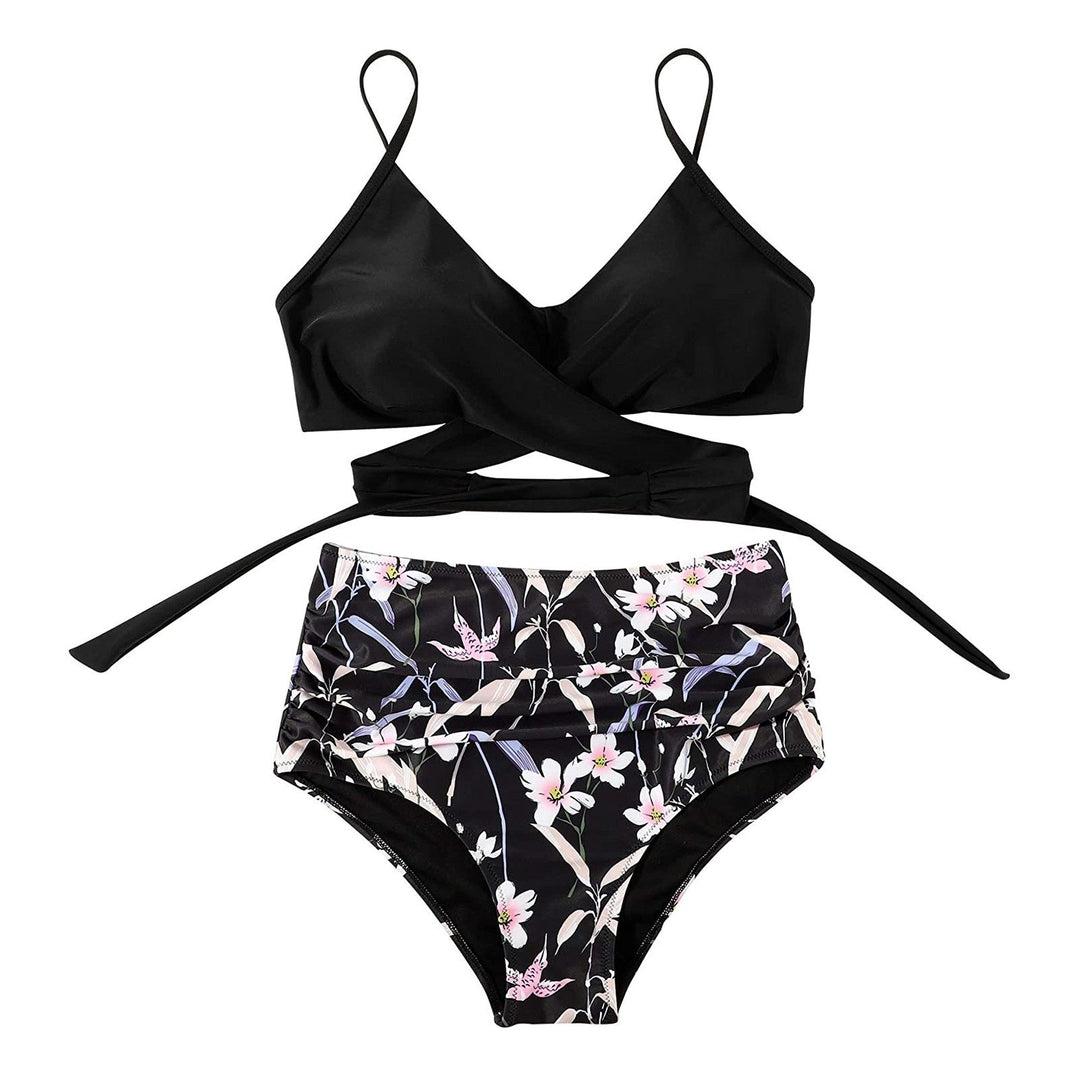 Margaret | Bikini Haute Taille Élégant pour un Look Inoubliable