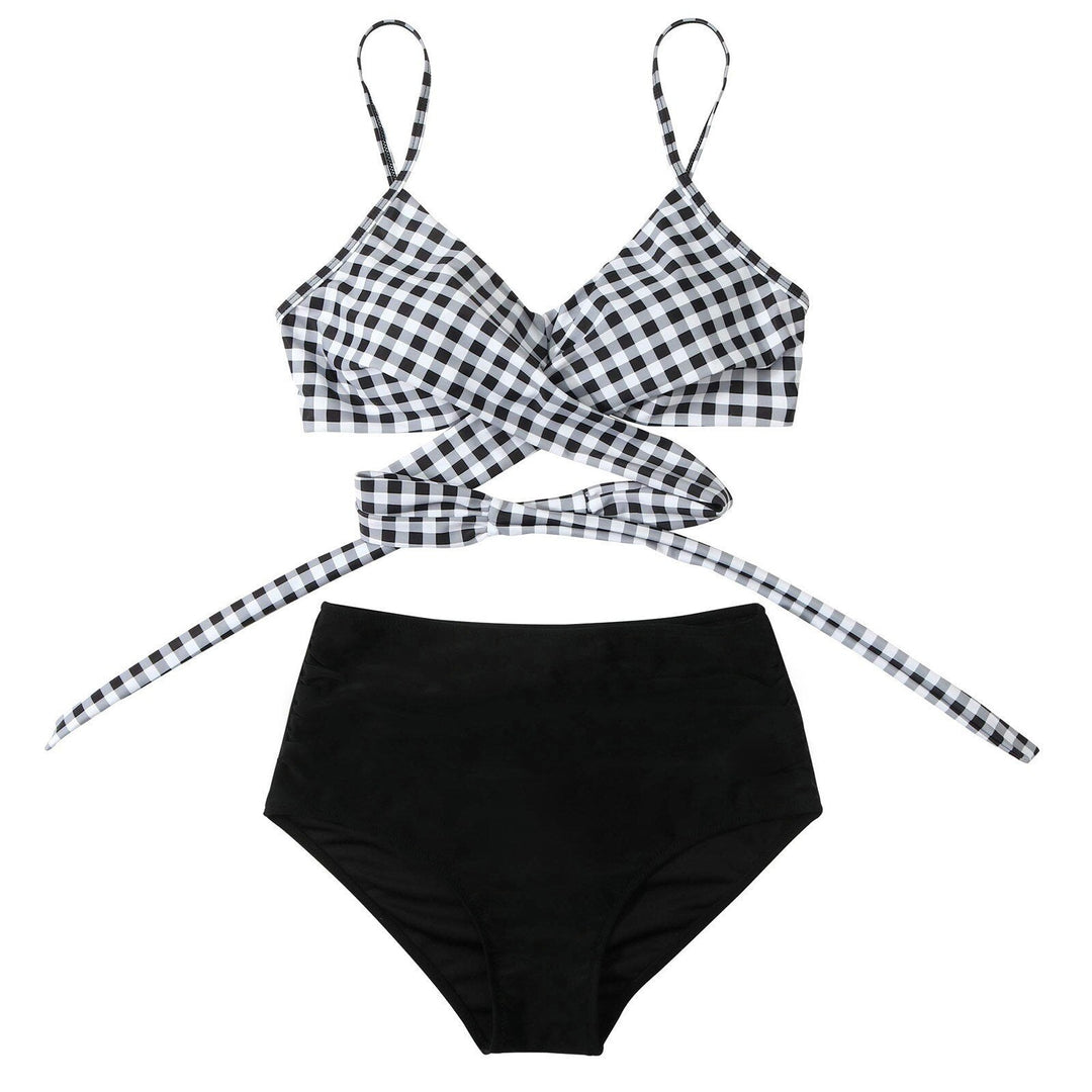 Margaret | Bikini Haute Taille Élégant pour un Look Inoubliable