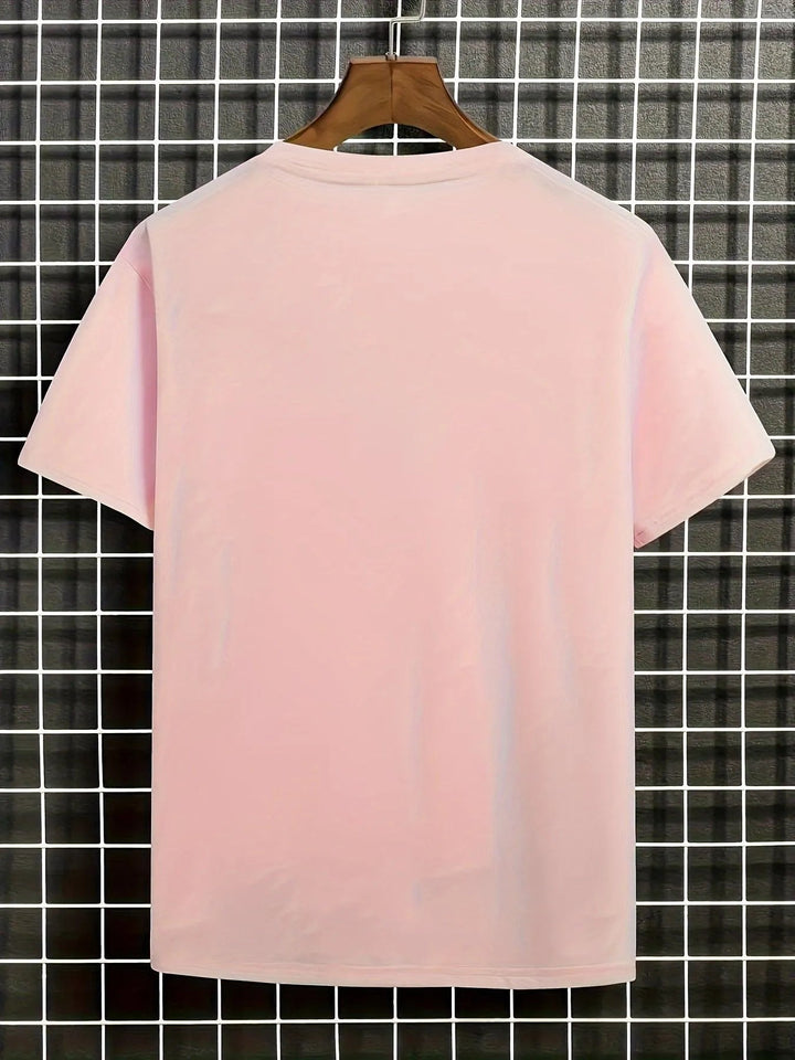 Stylisches Herren-T-Shirt von Gerhard mit auffälligem Blumen- und Wellenmuster