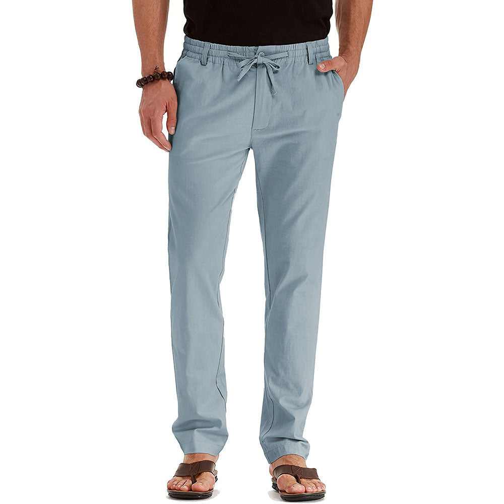 Bequeme Herren-Business-Hose in lockerer Passform mit elastischem Bund für maximalen Komfort