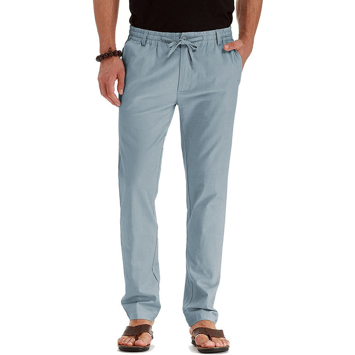 Bequeme Herren-Business-Hose in lockerer Passform mit elastischem Bund für maximalen Komfort