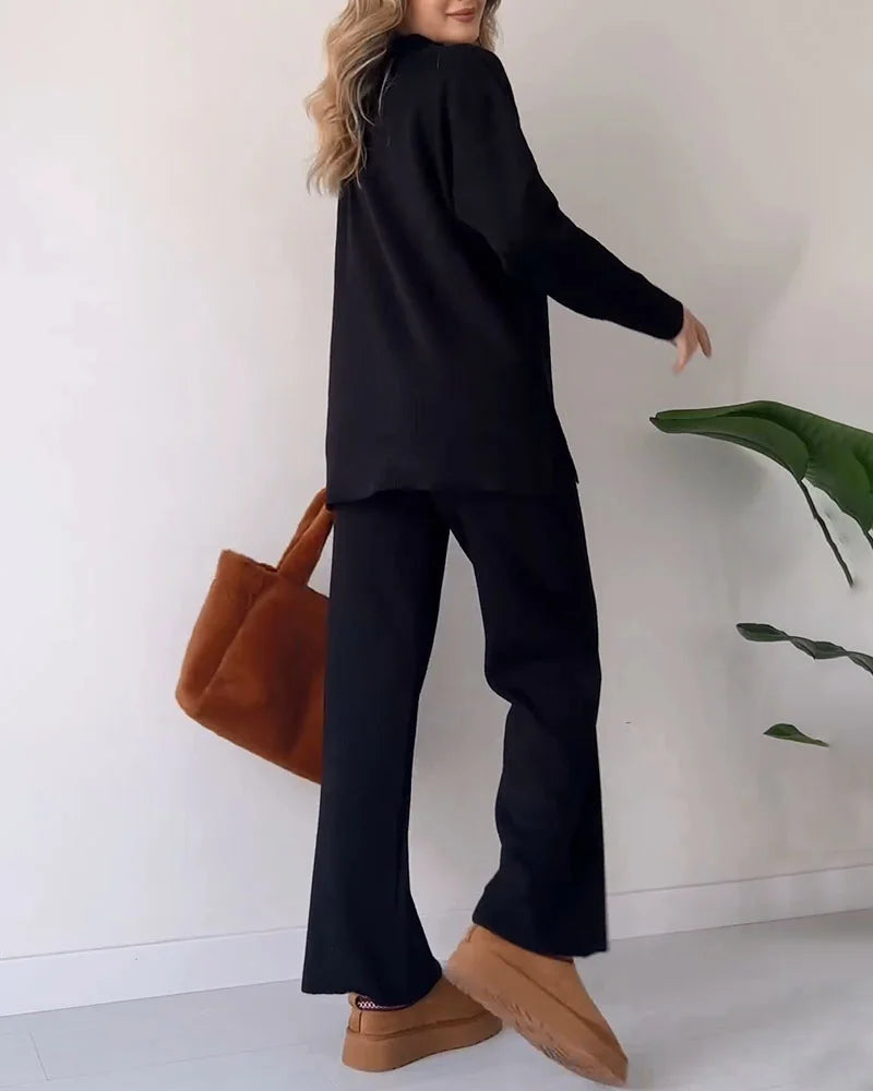 Waverly | Luxe Zachte en Elegante Casual Tweedelige Loungewear Set voor Ultiem Comfort
