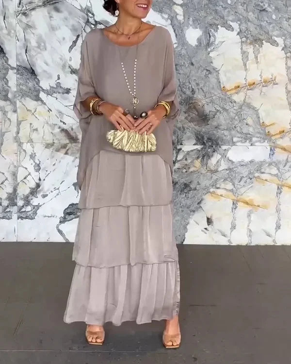 Elegantes Chiffonkleid für Damen - ein stilvoller und femininer Look
