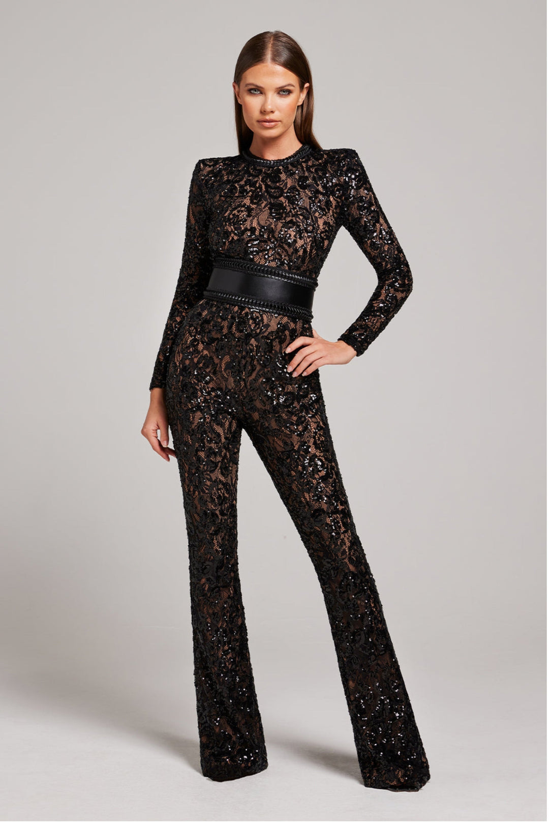 Byanca | Eleganter Spitzen-Overall