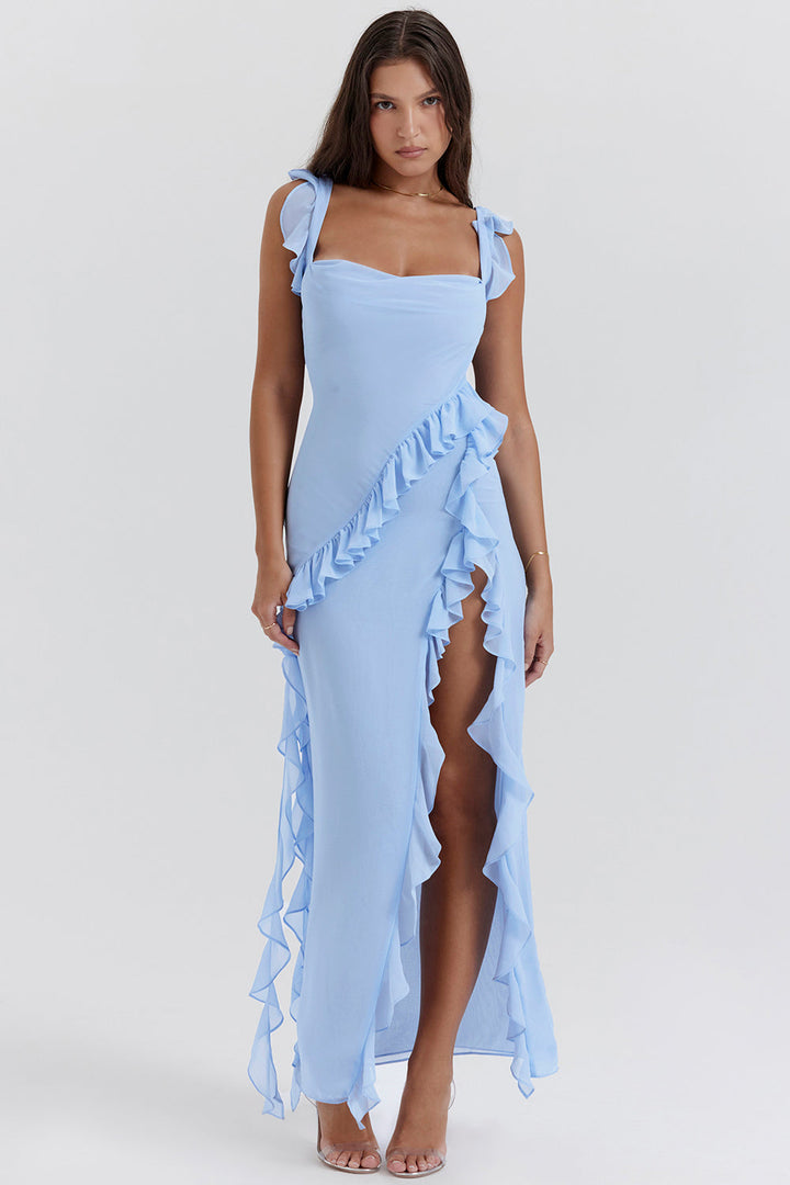 Vivia™ - Glamour und Stil: Ein einmalig elegantes langes Kleid für jeden Anlass
