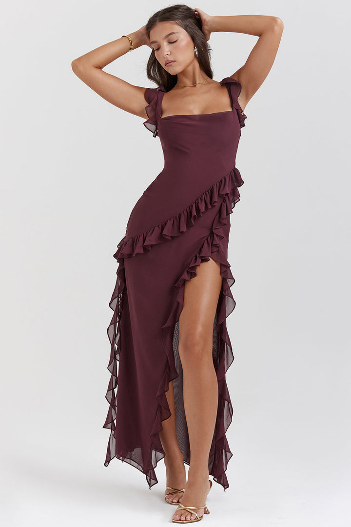 Vivia™ - Glamour und Stil: Ein einmalig elegantes langes Kleid für jeden Anlass