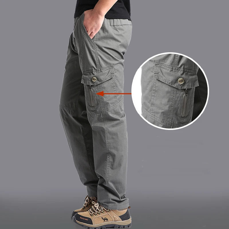 Hochwertige Herren-Cargohose im modischen und bequemen Regular Cut - die perfekte Kombination aus modischem Design und Funktionalität