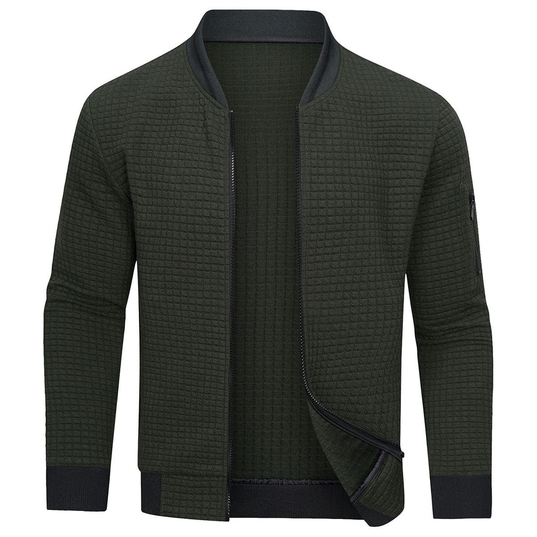 Kuschelig warmer Herrenpullover mit Reißverschluss - eine Garantie für maximalen Komfort