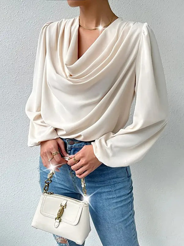 Samanthée™ - Camicetta Elegante e Morbida per un Look Raffinato per Uno Stile Incomparabile