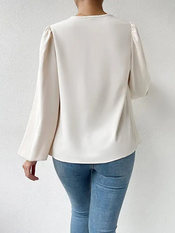 Samanthée™ - Camicetta Elegante e Morbida per un Look Raffinato per Uno Stile Incomparabile