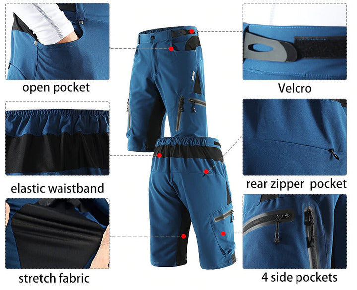 Men's CyclingShorts - Komfort und Leistung bei Outdoor-Abenteuern