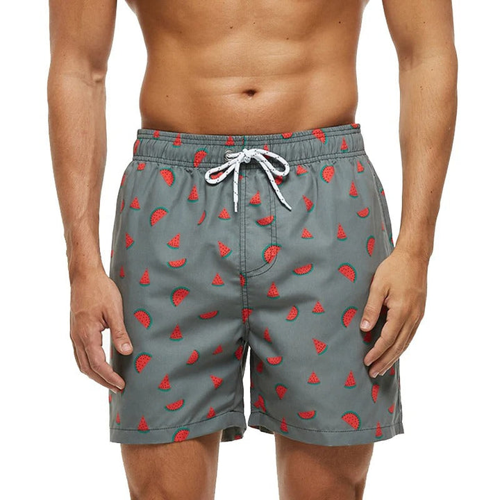 Lennox Ademende Zwemshort met Trendy Funky Print - Ideaal voor Zomerplezier en Zwemavonturen