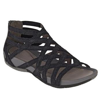 Modische und bequeme Damensandalen mit ergonomischem Fußbett für maximalen Komfort
