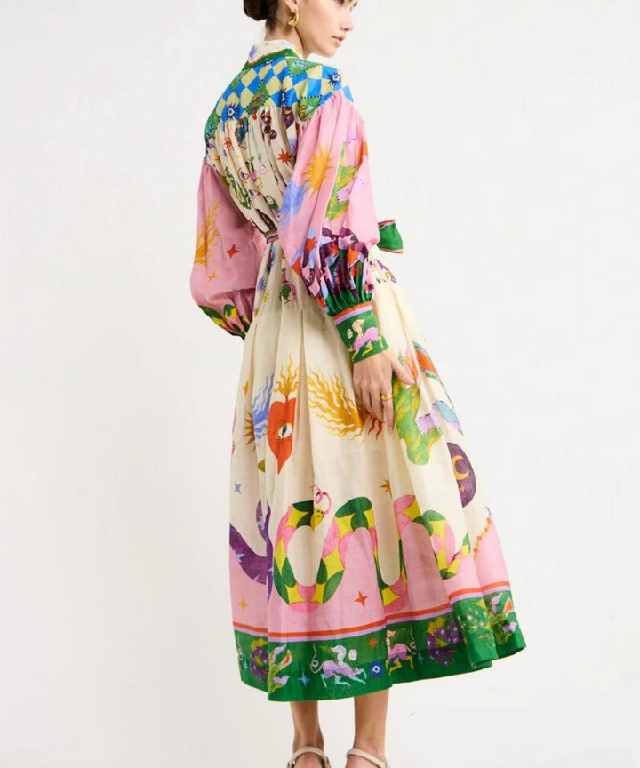 Elegancka włoska sukienka maxi Aryana™ – klasyczna i zawsze stylowa