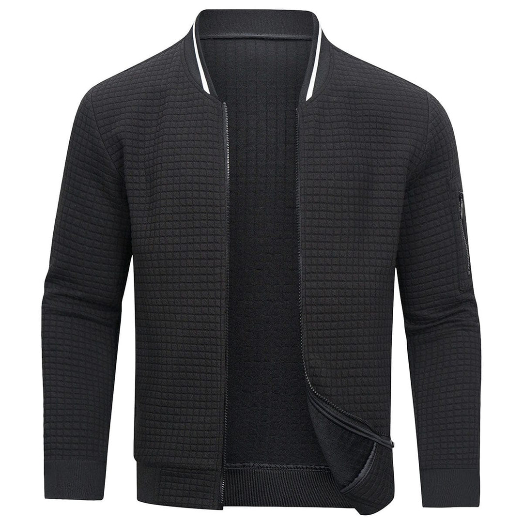 Kuschelig warmer Herrenpullover mit Reißverschluss - eine Garantie für maximalen Komfort