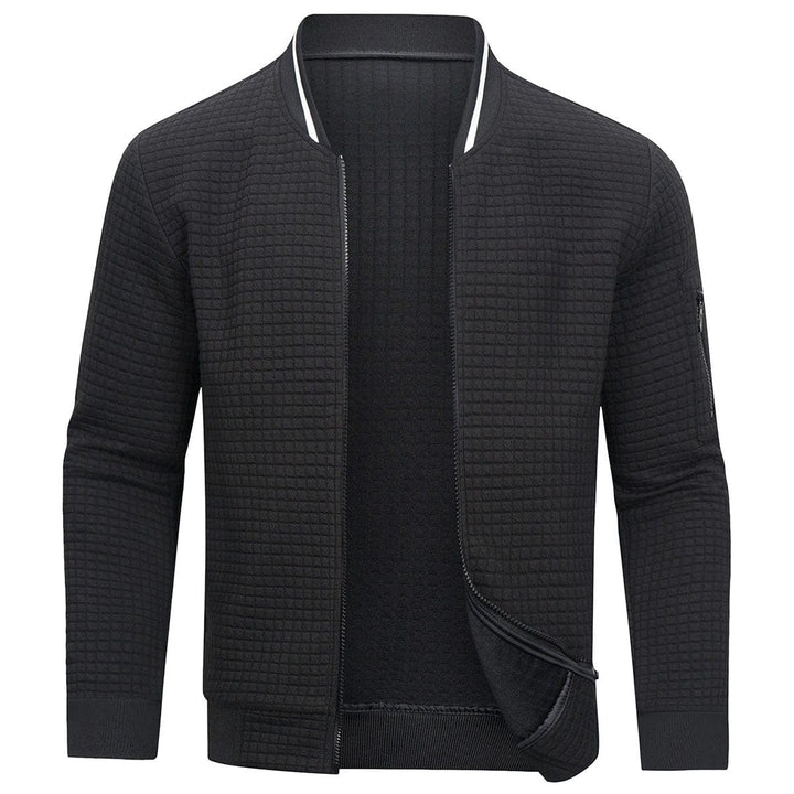 Kuschelig warmer Herrenpullover mit Reißverschluss - eine Garantie für maximalen Komfort