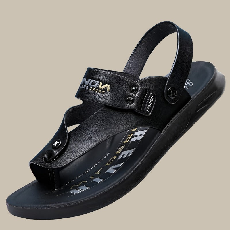 Modische Herrensandalen mit eleganter Schnalle für maximalen Komfort
