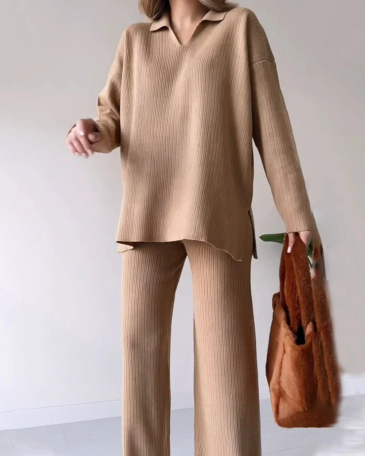 Waverly | Luxe Zachte en Elegante Casual Tweedelige Loungewear Set voor Ultiem Comfort