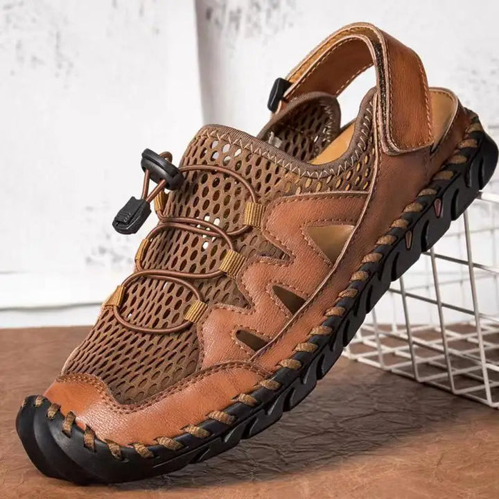 Adriel - Wytrzymałe, ręcznie wykonane sandały outdoorowe łączące niepowtarzalny komfort i wyjątkowy styl