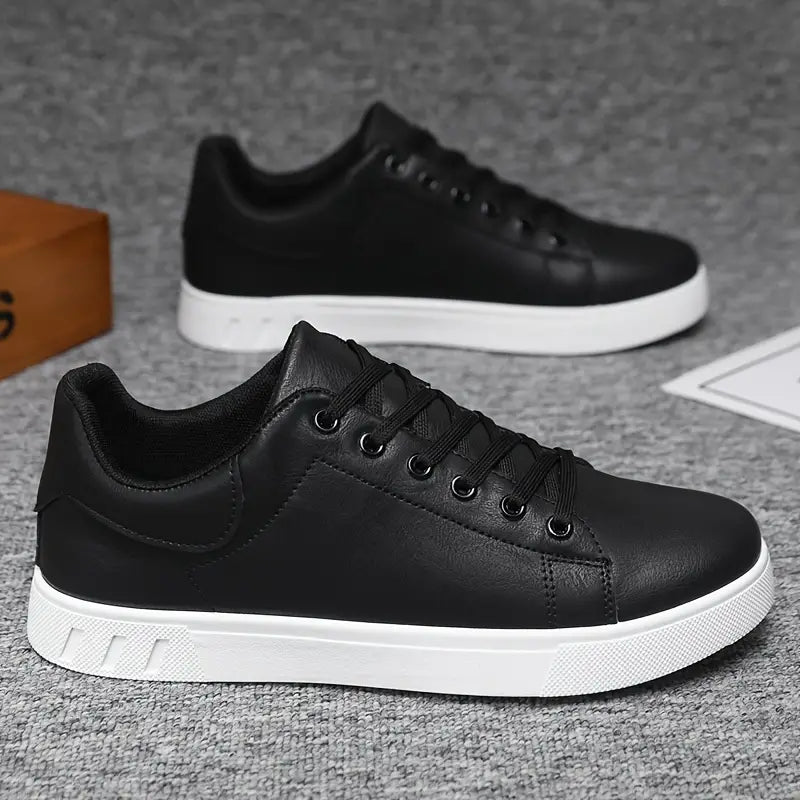 Bequeme Herrenschnürschuhe mit weicher Sohle für ganztägigen Komfort