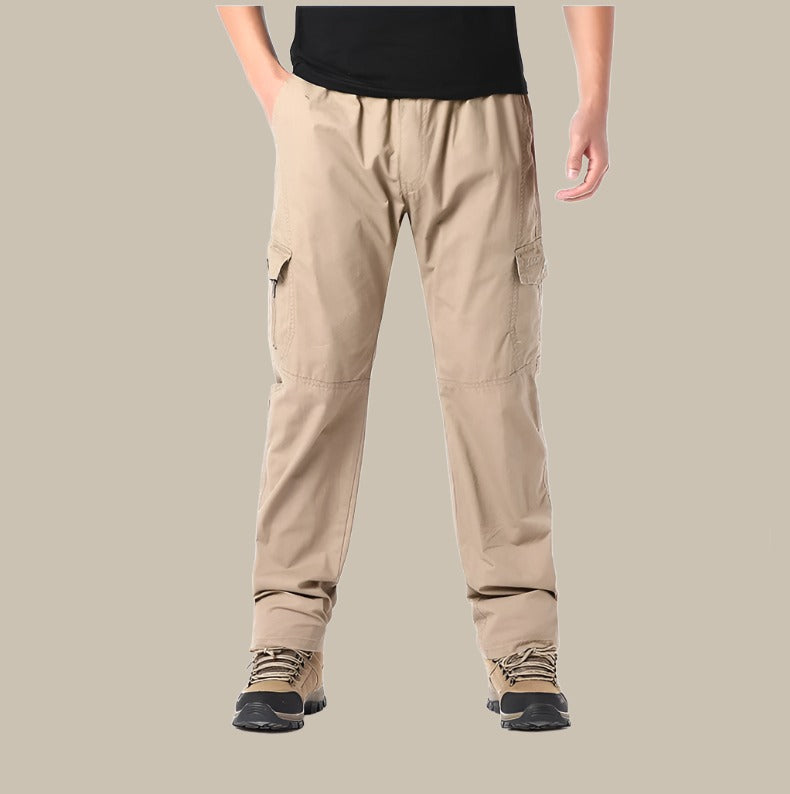 Hochwertige Herren-Cargohose im modischen und bequemen Regular Cut - die perfekte Kombination aus modischem Design und Funktionalität