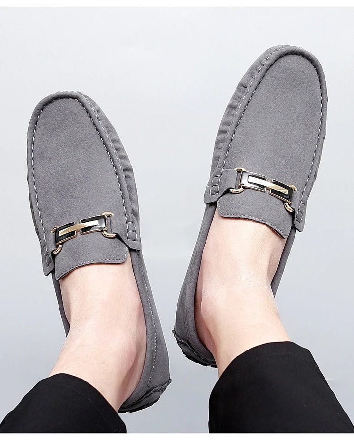 Elegante und bequeme Herren-Mokassins aus Wildleder - perfekt zum Ausgehen und für den Alltag