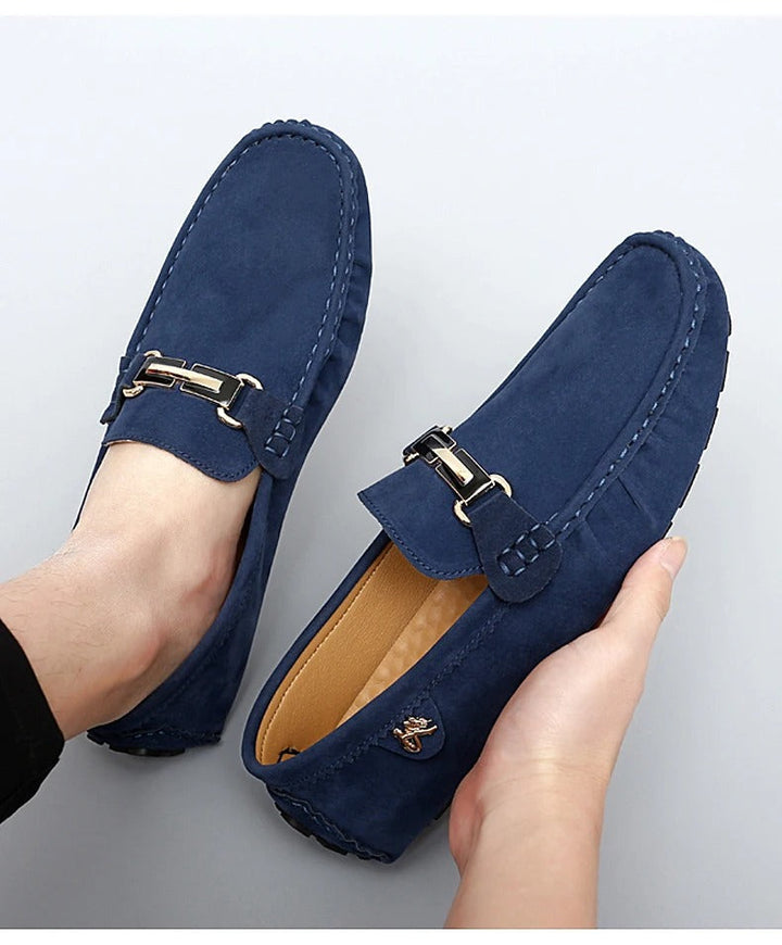 Elegante und bequeme Herren-Mokassins aus Wildleder - perfekt zum Ausgehen und für den Alltag