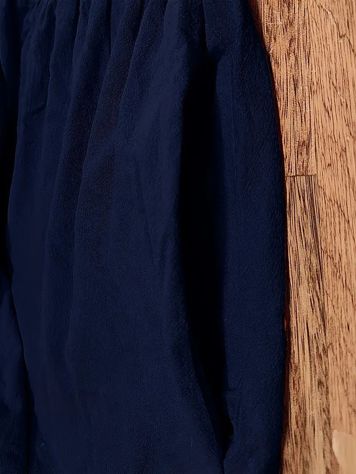 Brigida™ - Elegantes Sommerkleid aus Leinen mit praktischen Taschen