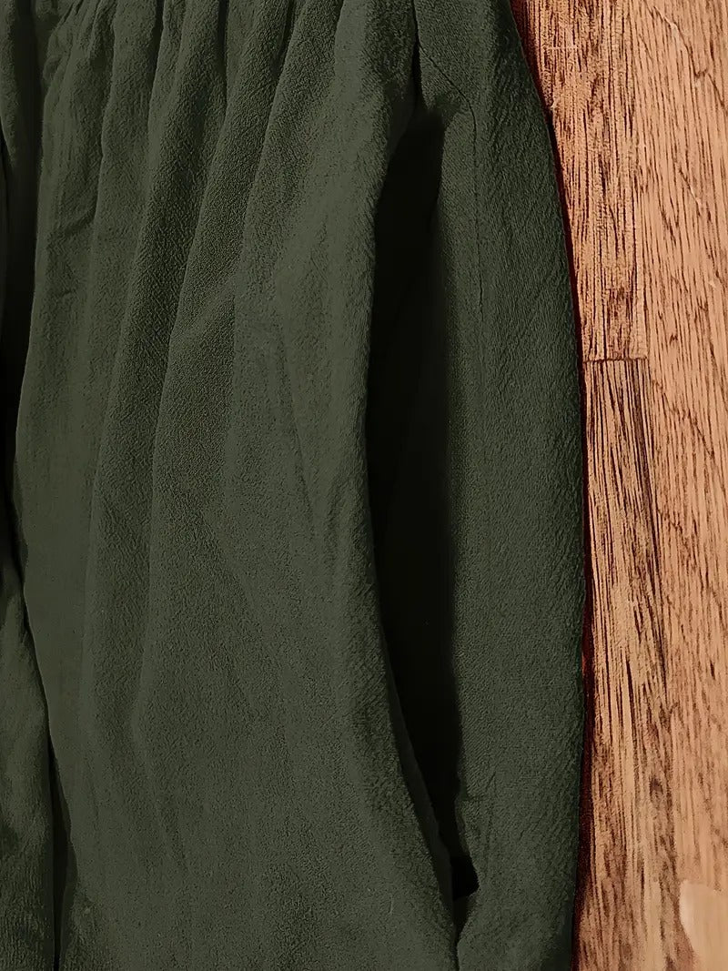 Brigida™ - Elegantes Sommerkleid aus Leinen mit praktischen Taschen