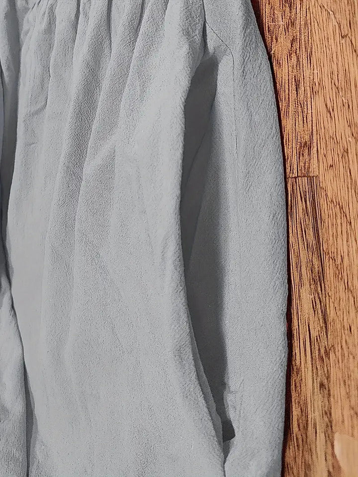 Brigida™ - Elegantes Sommerkleid aus Leinen mit praktischen Taschen