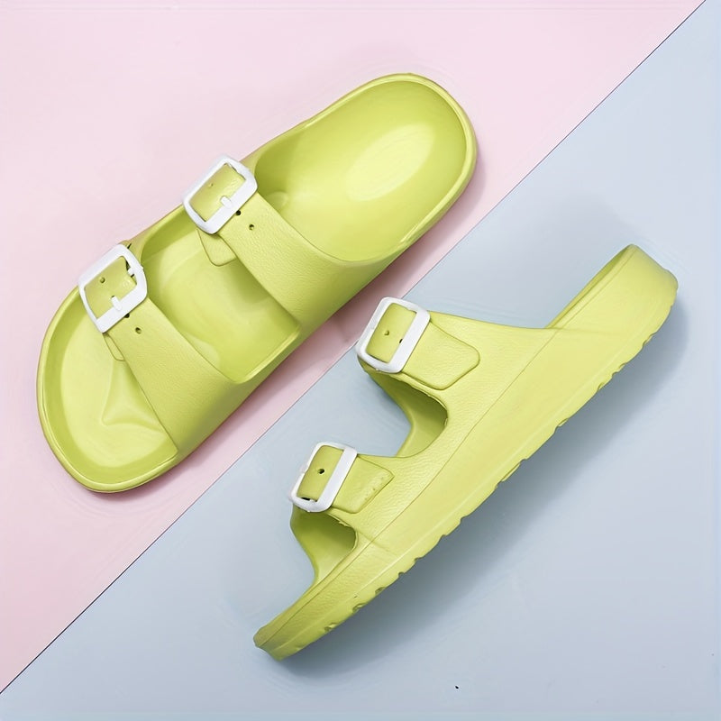 Elegante Herrensandalen mit doppelter Schnalle für maximalen Komfort