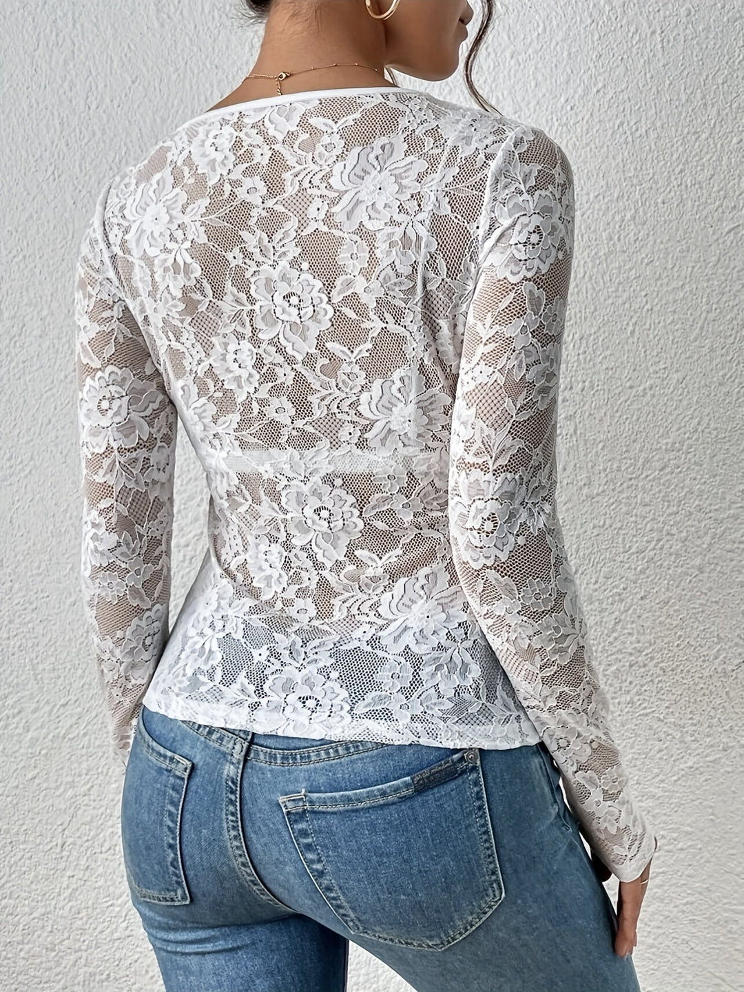Stylisches Damen-Spitzenshirt - ein eleganter und modischer Look