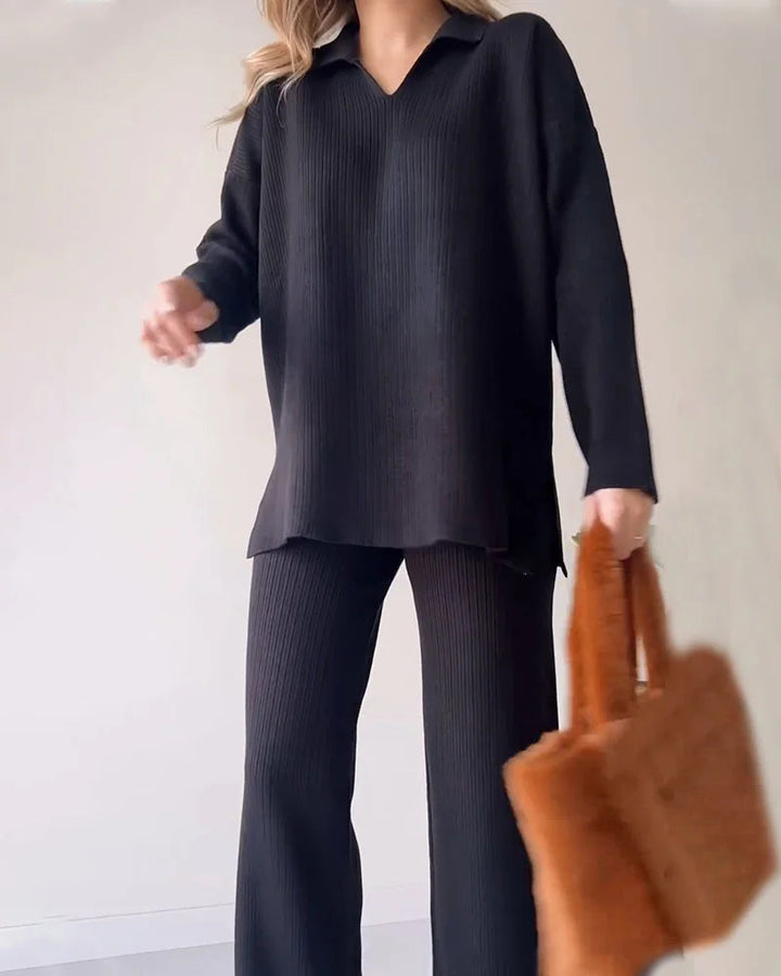 Waverly | Luxe Zachte en Elegante Casual Tweedelige Loungewear Set voor Ultiem Comfort