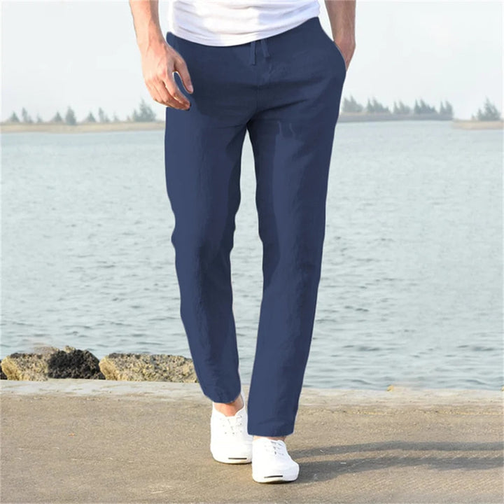 Leichte und bequeme Leinenjeans für Männer - eine Kombination aus Stil und Komfort für den Alltag