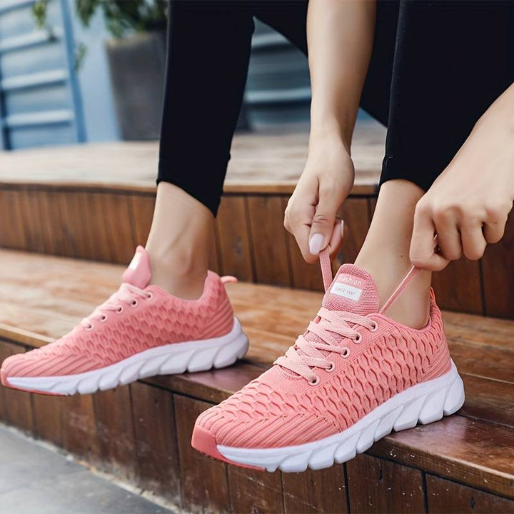 Komfortowe damskie buty sportowe z miękką pianką z pamięcią kształtu dla perfekcyjnego dopasowania