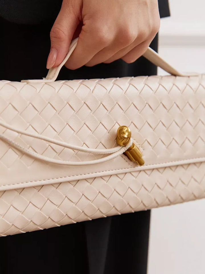 Vianey | Stilvolle und elegante Umhängetasche aus Ivoire Raffiné Stoff