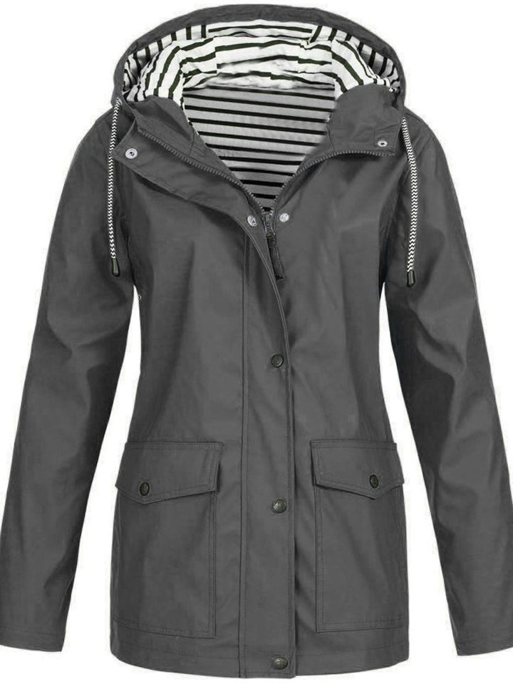 Elegante wasser- und winddichte Jacke für Damen - bietet umfassenden Schutz und Komfort bei jedem Wetter