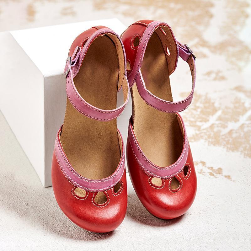 Linda™-Sandalen - stilvolle Eleganz und maximaler Komfort auf einem niedrigen Absatz