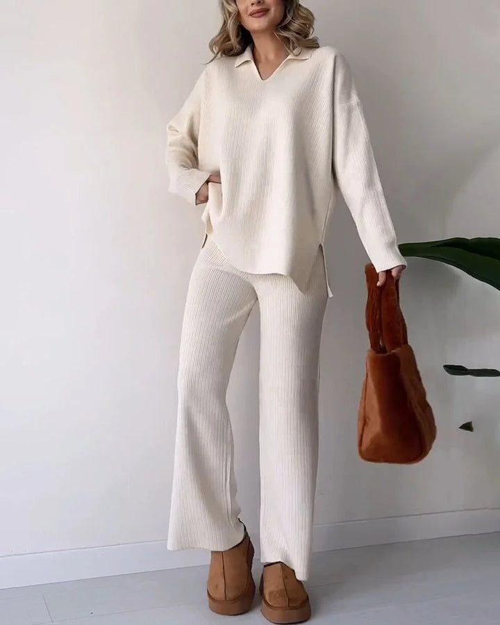 Waverly | Luxe Zachte en Elegante Casual Tweedelige Loungewear Set voor Ultiem Comfort