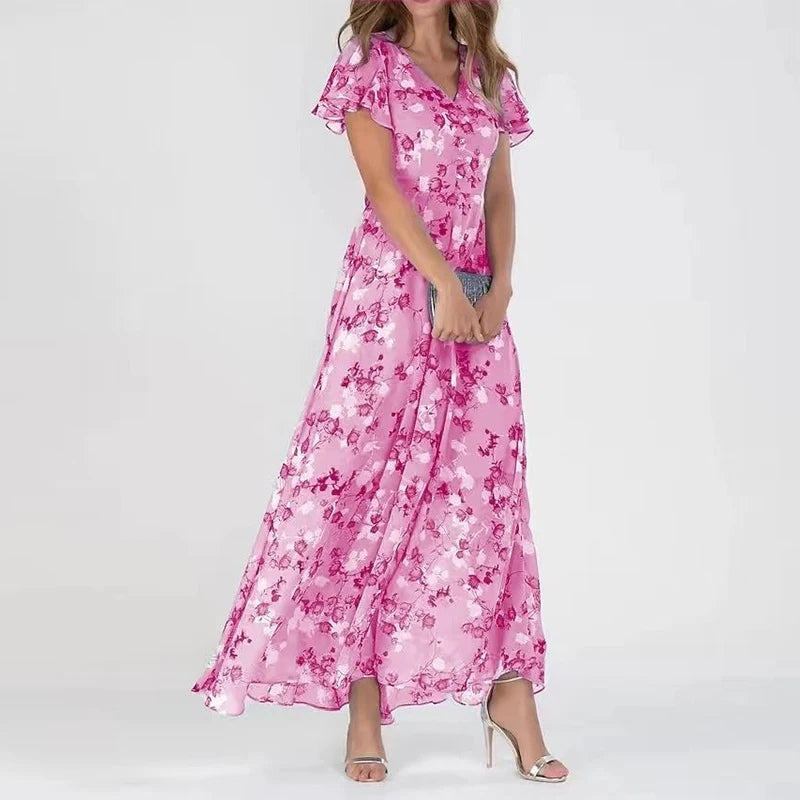Daisy™ langes Sommerkleid in leuchtenden Farben - erfrischen Sie Ihren Stil und seien Sie modisch!