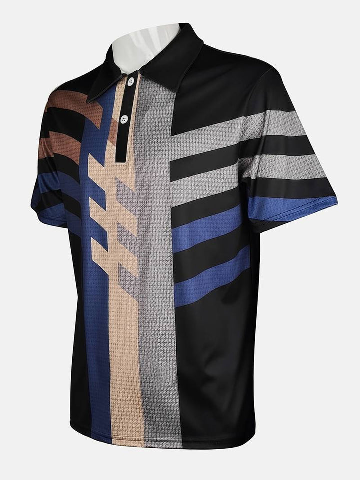 Elegante Herren-Poloshirts im Retro-Vintage-Stil für einen einzigartigen Look