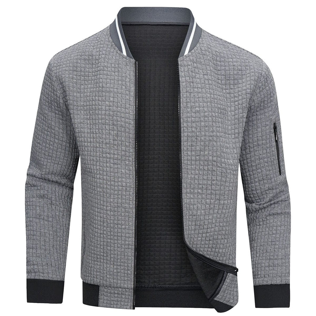 Kuschelig warmer Herrenpullover mit Reißverschluss - eine Garantie für maximalen Komfort