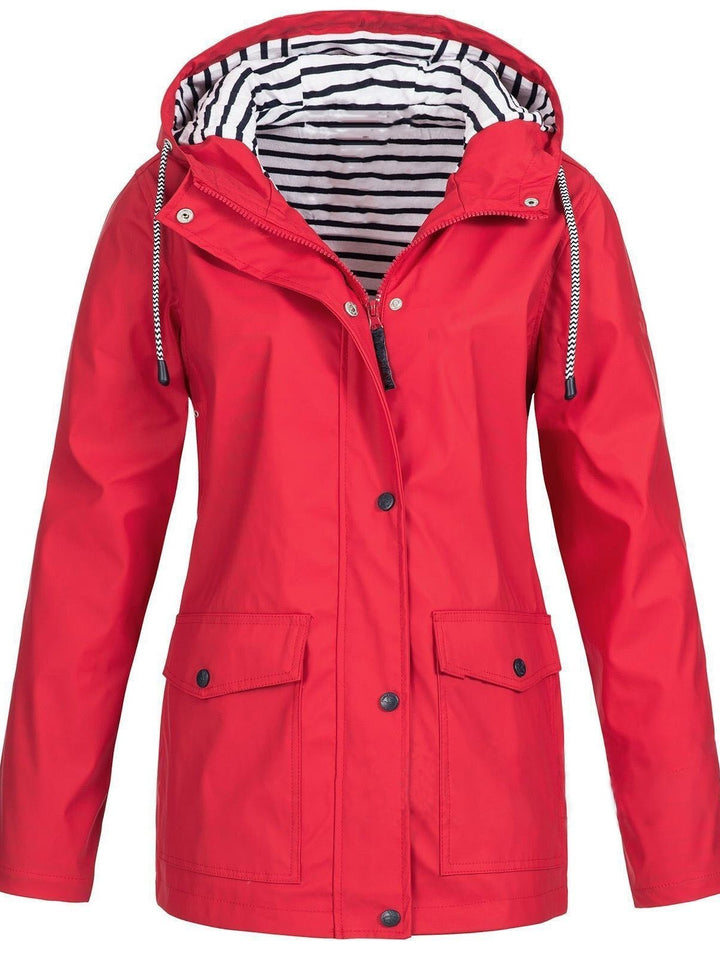 Elegante wasser- und winddichte Jacke für Damen - bietet umfassenden Schutz und Komfort bei jedem Wetter
