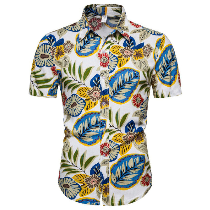 Stylisches Herren-Sommerhemd mit modischem Druck