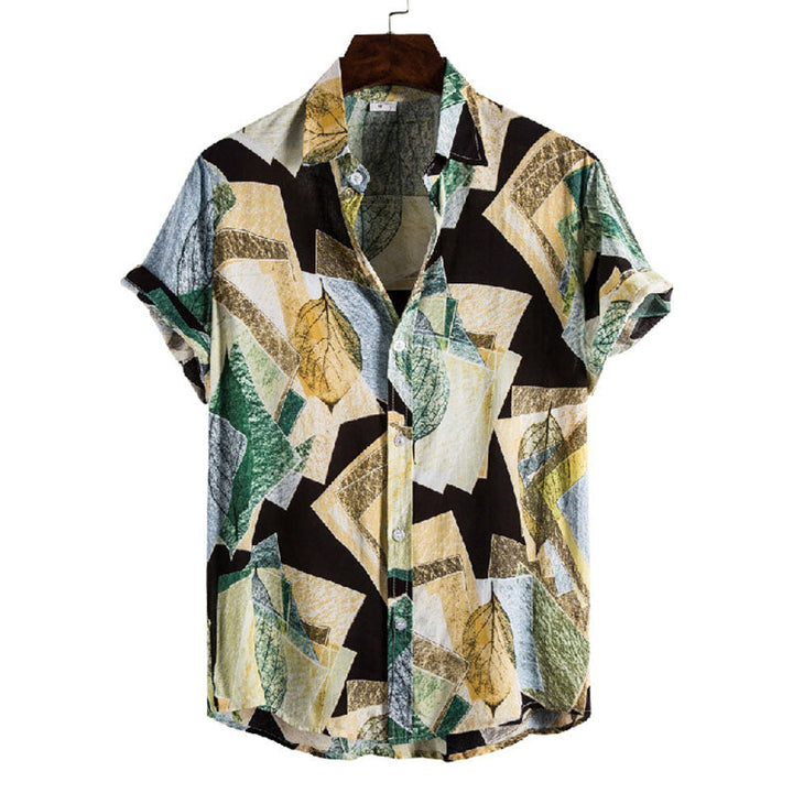 Stylisches Herren-T-Shirt für den Sommer mit modernem abstraktem Design