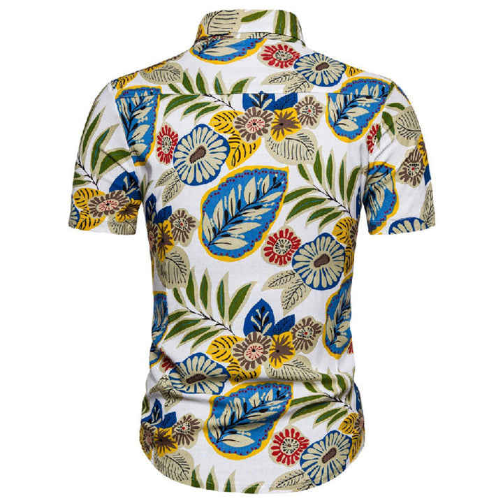 Stylisches Herren-Sommerhemd mit modischem Druck