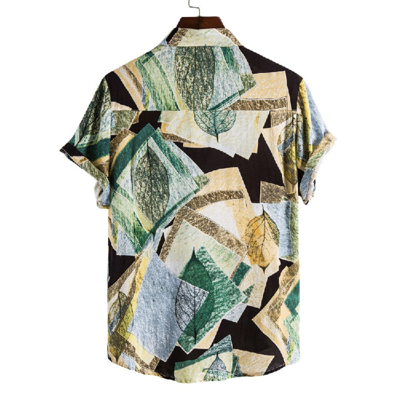 Stylisches Herren-T-Shirt für den Sommer mit modernem abstraktem Design
